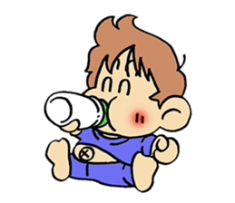 baby of friends sticker #2752543