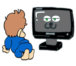 baby of friends sticker #2752566