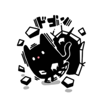 KURO_TAMA2 sticker #2752685