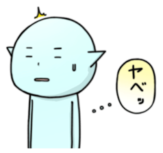 Blue goblin sticker #2752953