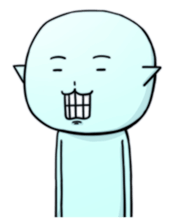 Blue goblin sticker #2752980