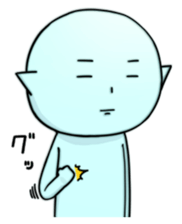 Blue goblin sticker #2752981