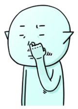 Blue goblin sticker #2752984