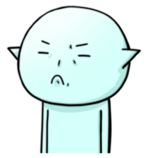 Blue goblin sticker #2752986