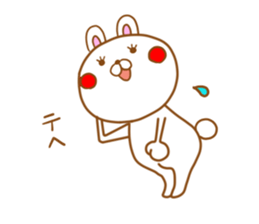 White Rabbit Usadon sticker #2753461