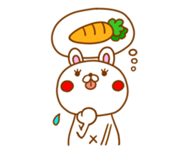 White Rabbit Usadon sticker #2753464