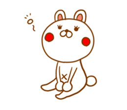 White Rabbit Usadon sticker #2753466