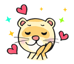 Ferret Good luck(English) sticker #2753603
