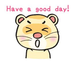 Ferret Good luck(English) sticker #2753615