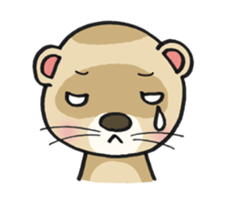 Ferret Good luck(English) sticker #2753623