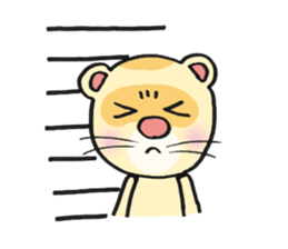 Ferret Good luck(English) sticker #2753626