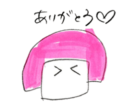 Around thirty office lady  Kamaboko chan sticker #2753959