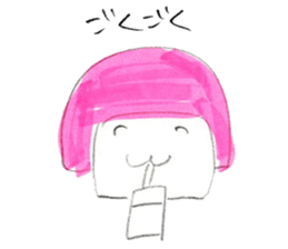 Around thirty office lady  Kamaboko chan sticker #2753966