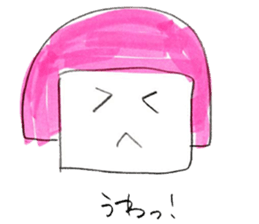 Around thirty office lady  Kamaboko chan sticker #2753994