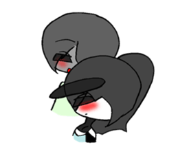 Mini devil sticker #2754118