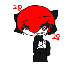 Mini devil sticker #2754124