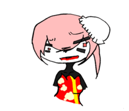 Mini devil sticker #2754126