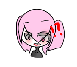 Mini devil sticker #2754130