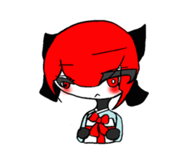 Mini devil sticker #2754131