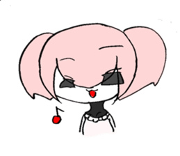 Mini devil sticker #2754136