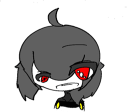 Mini devil sticker #2754152