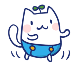 Space cat Kabu sticker #2754279