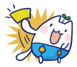 Space cat Kabu sticker #2754285