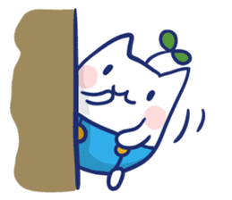 Space cat Kabu sticker #2754291