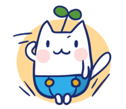 Space cat Kabu sticker #2754292