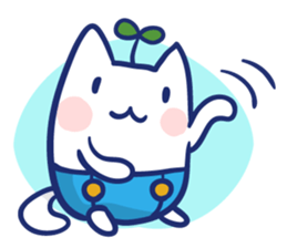 Space cat Kabu sticker #2754294