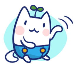Space cat Kabu sticker #2754294