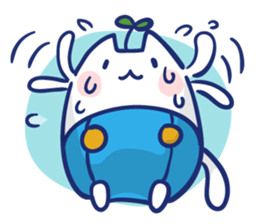 Space cat Kabu sticker #2754299