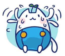 Space cat Kabu sticker #2754299