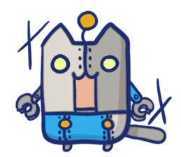 Space cat Kabu sticker #2754314
