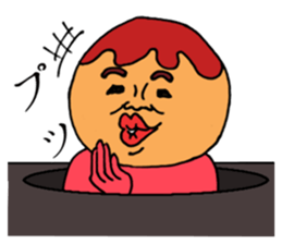 octopus dumplings and mayonnaise sticker #2754688