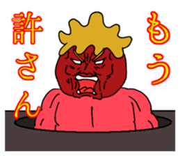 octopus dumplings and mayonnaise sticker #2754699