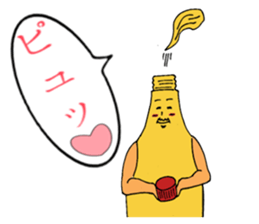 octopus dumplings and mayonnaise sticker #2754708