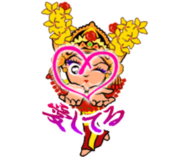 Bali Lily sticker #2754804