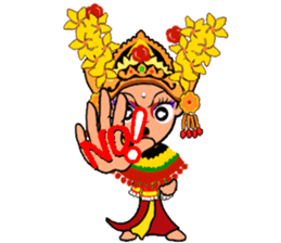 Bali Lily sticker #2754809