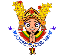 Bali Lily sticker #2754811