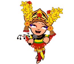 Bali Lily sticker #2754821