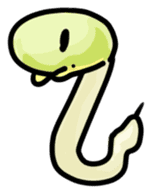 MOYASHI snake sticker #2754972