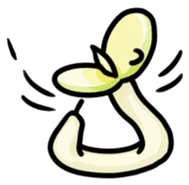 MOYASHI snake sticker #2754973