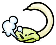 MOYASHI snake sticker #2754977