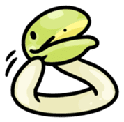 MOYASHI snake sticker #2754989