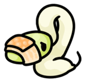 MOYASHI snake sticker #2754991