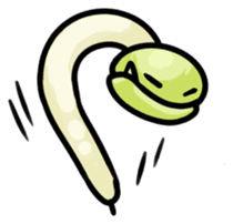 MOYASHI snake sticker #2754992