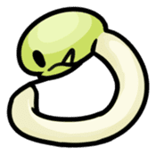 MOYASHI snake sticker #2754993