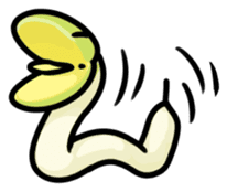 MOYASHI snake sticker #2754994