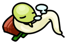 MOYASHI snake sticker #2754996